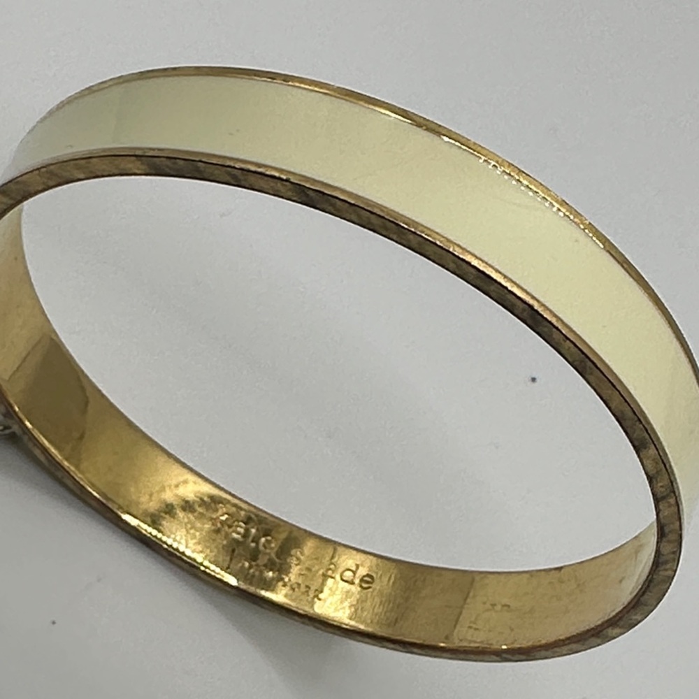 Kate Spade Gold and Cream Bracelet